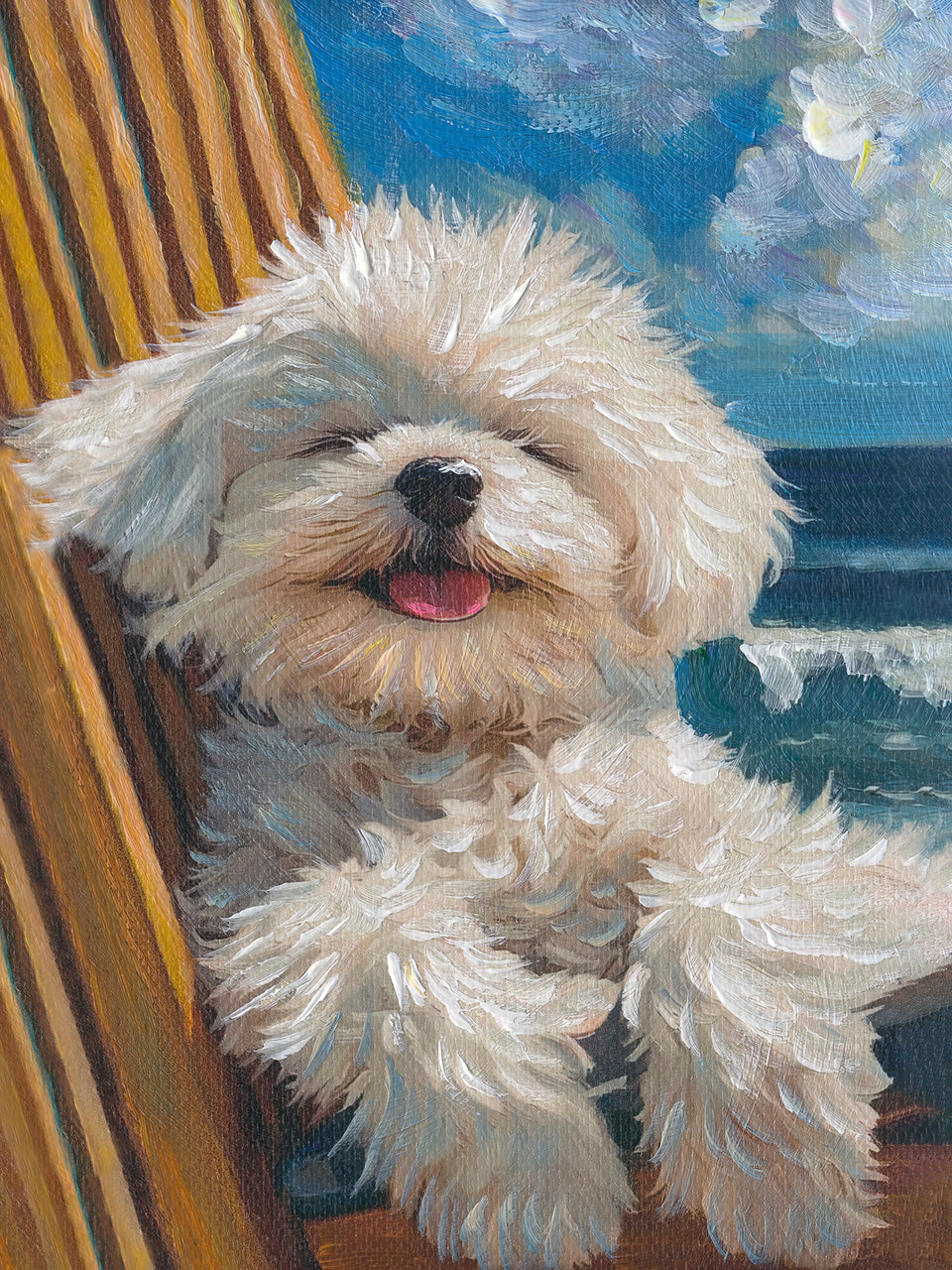 Gemälde Fluffy Summer