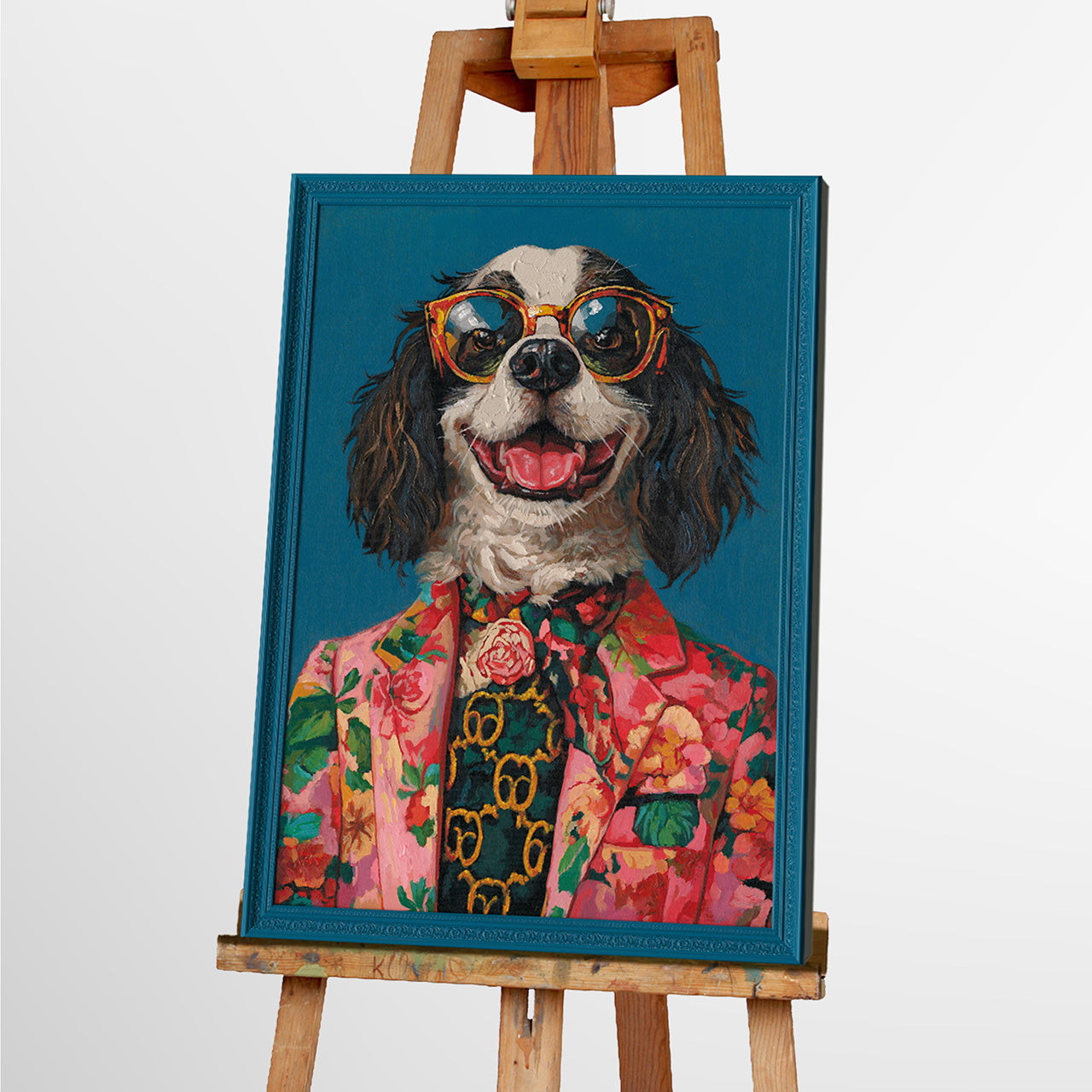 Painting Flower Dressed Jacky