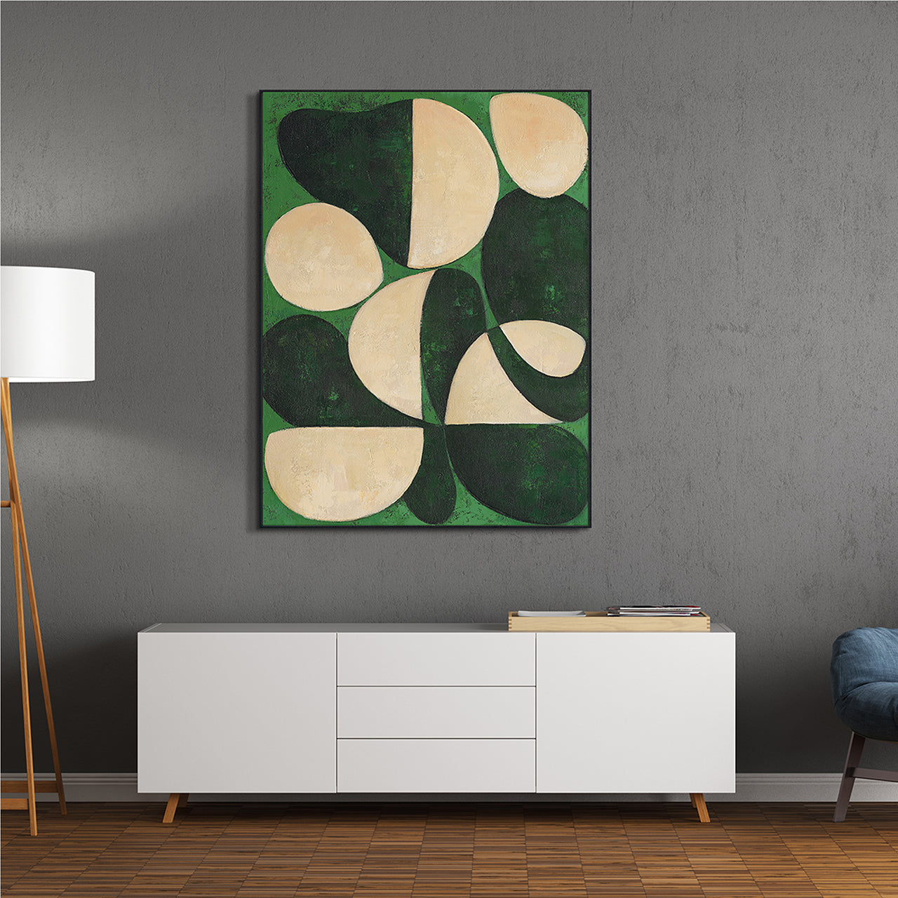 Gemälde Green Sonata