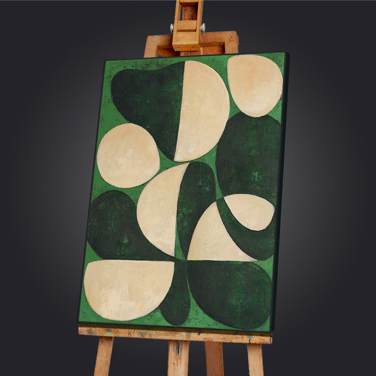 Gemälde Green Sonata
