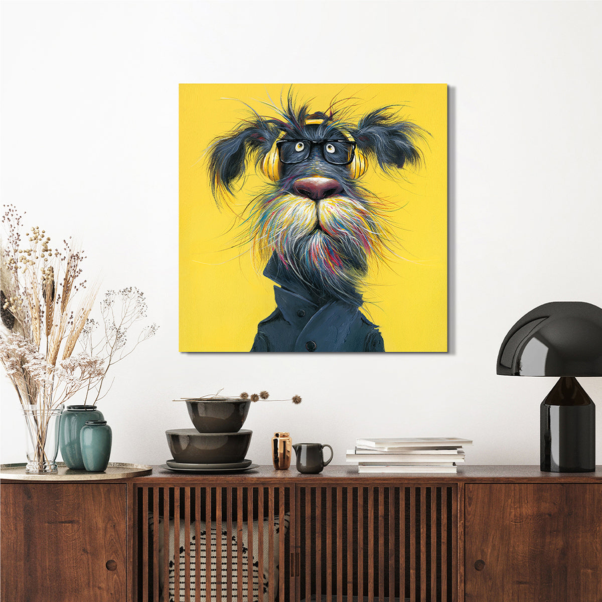 Gemälde Paws & Bass