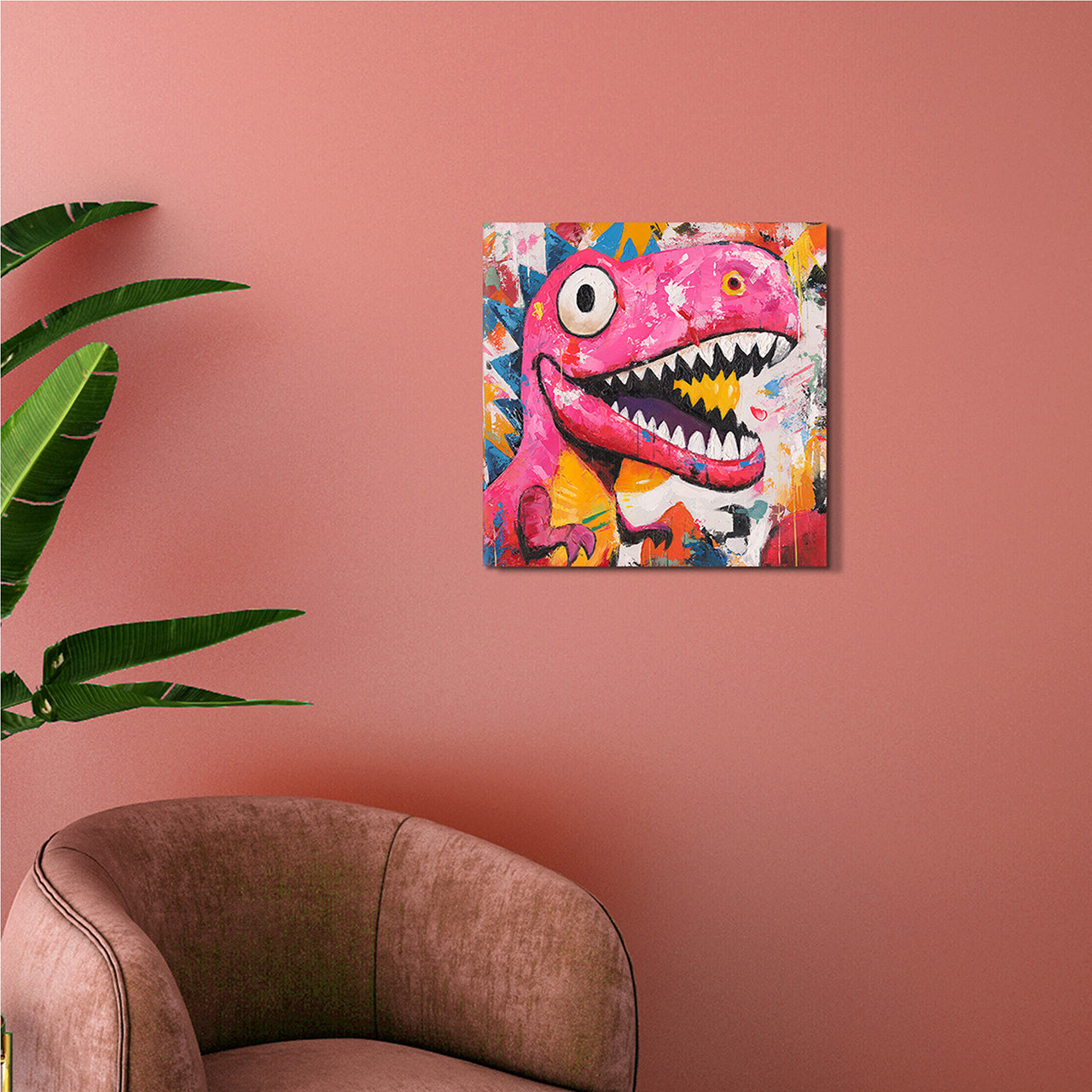 Gemälde Pinkasaurus