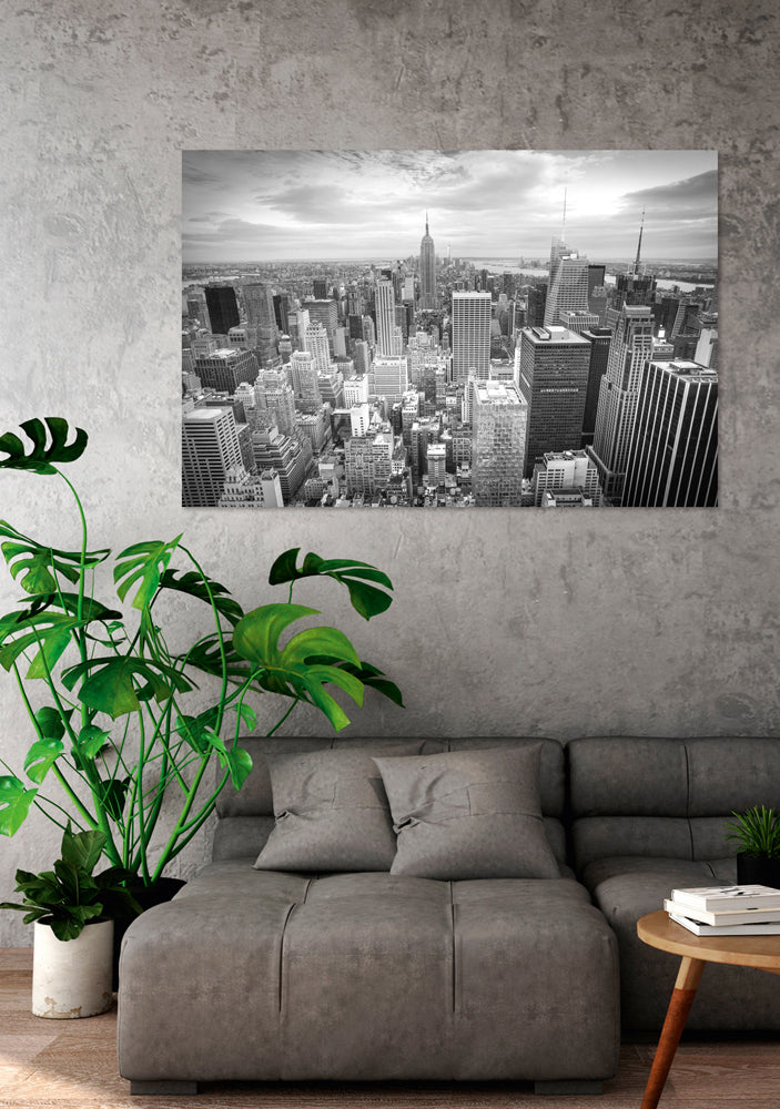 photo en aluminium de la skyline de New York