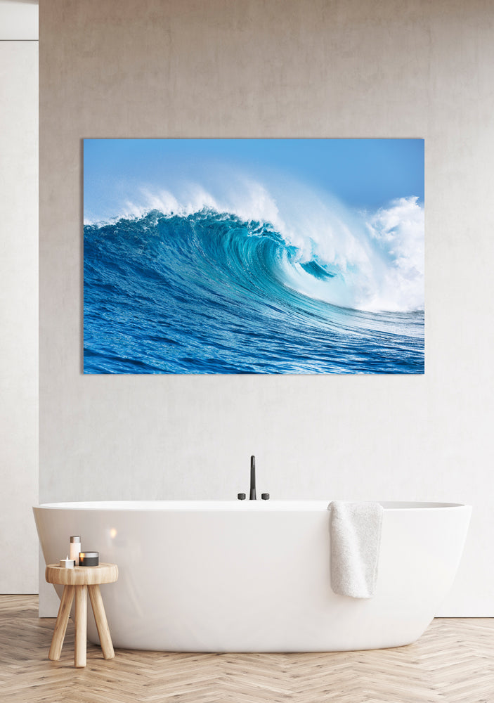 photo en aluminium La Vague