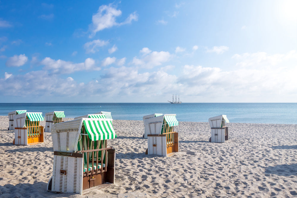 chaises de plage en aluminium