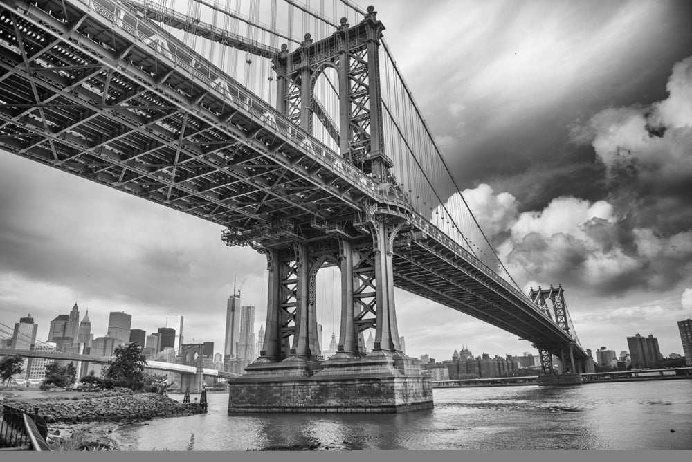 photo aluminium pont de Manhattan