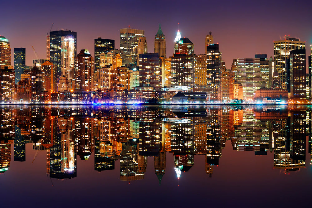 aluminum picture New York Skyline
