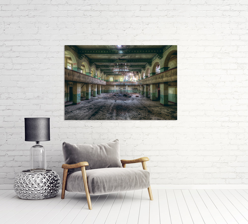 photo en aluminium Lost Place Hall 2