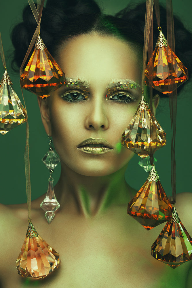 Aluminum picture Spectacular green beauty