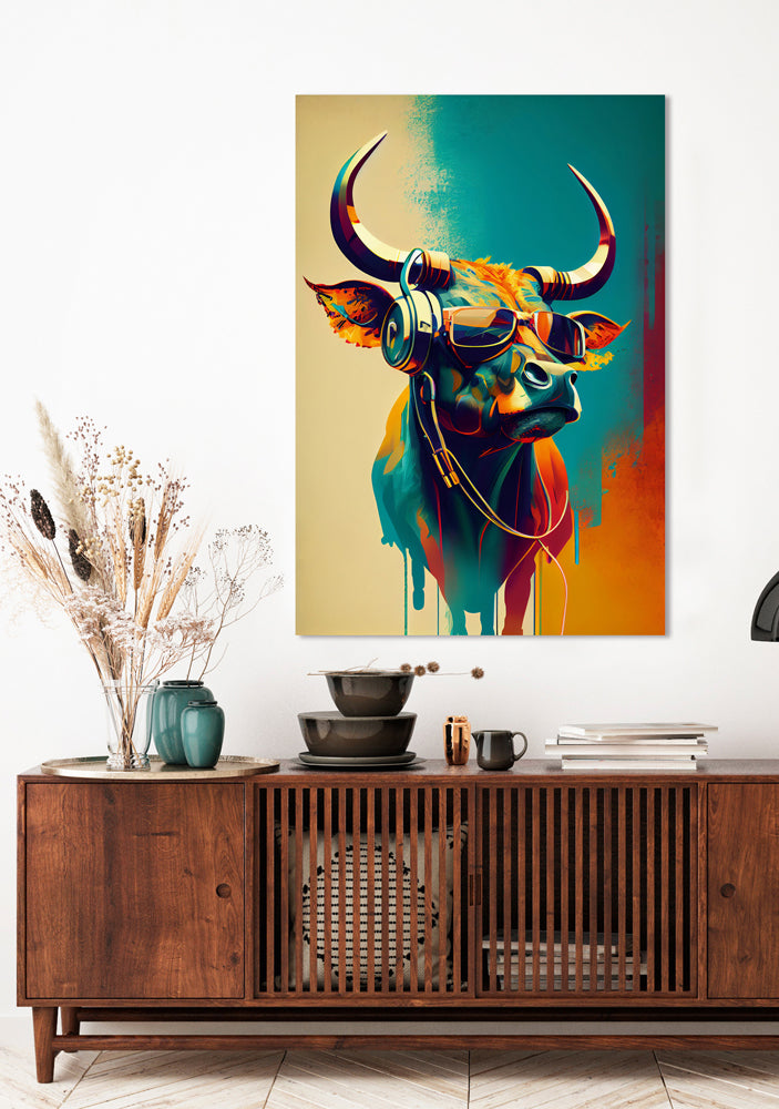 tableau aluminium DJ Toro