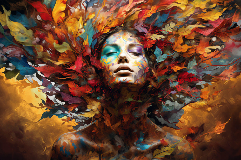 Alubild Dream of Leaves