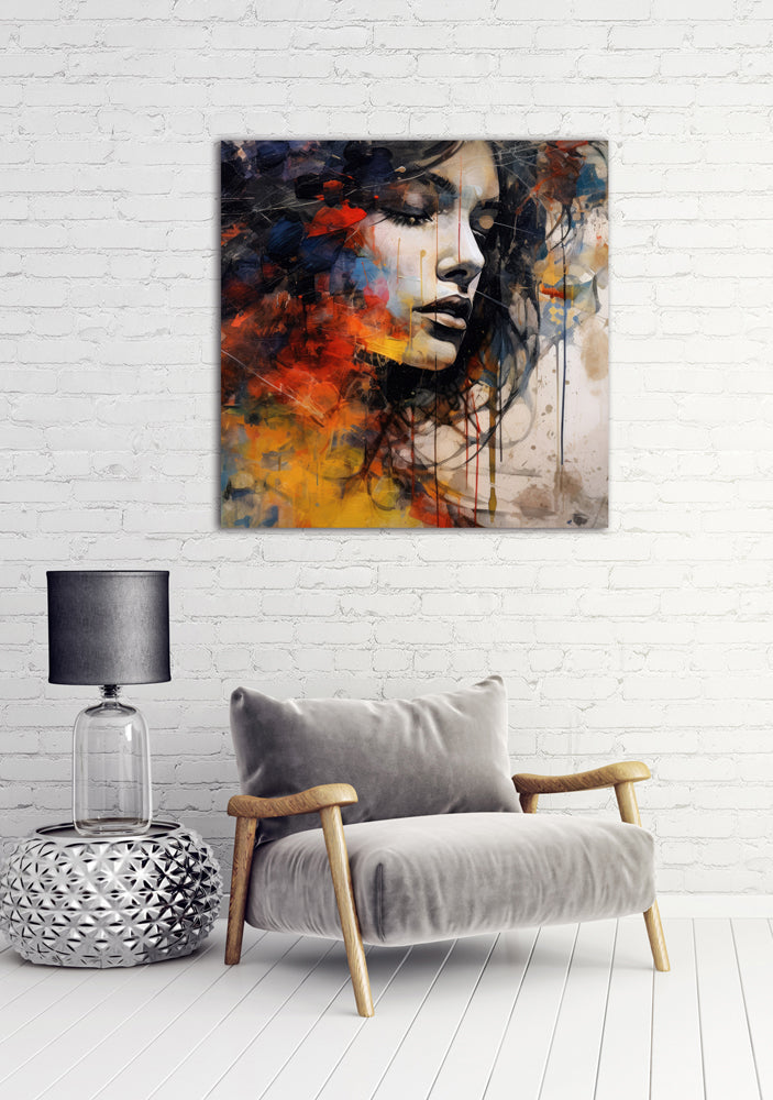 tableau en aluminium Rêve de Couleur