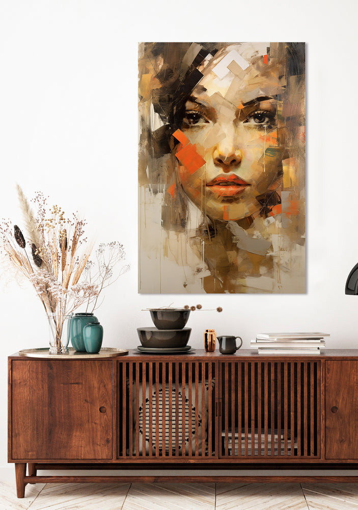 photo en aluminium Mystic Girl