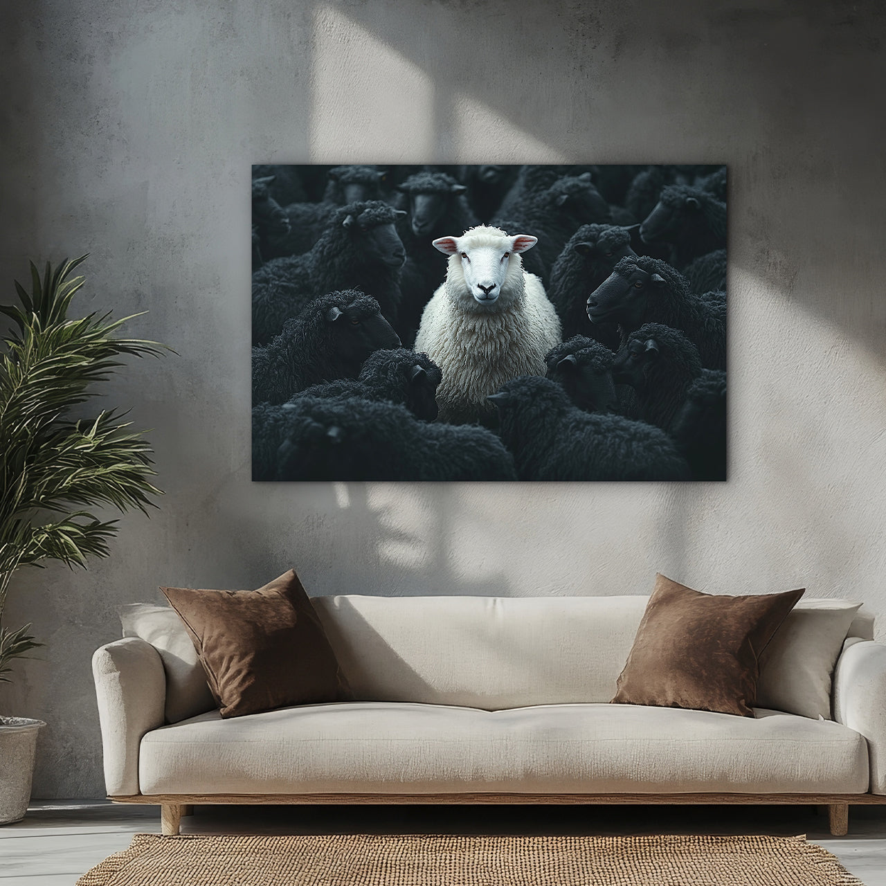 Alubild White Sheep