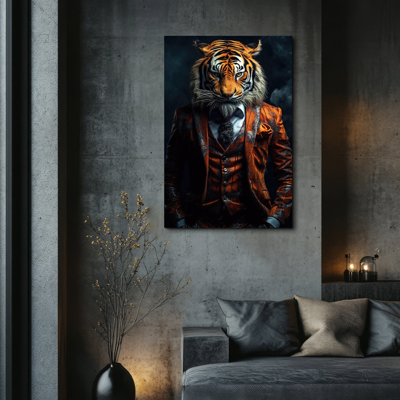 Alubild Stylish Tiger