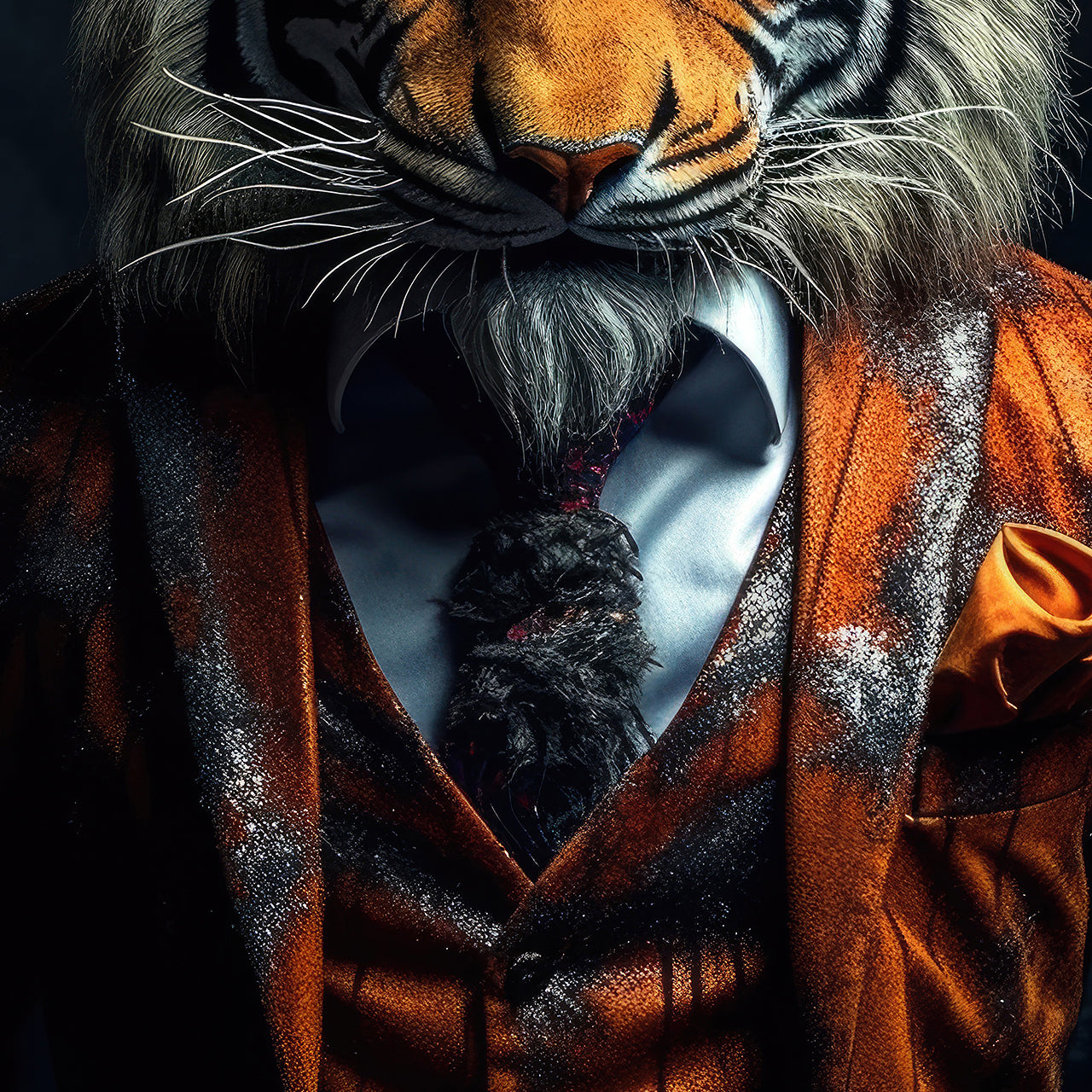 Alubild Stylish Tiger