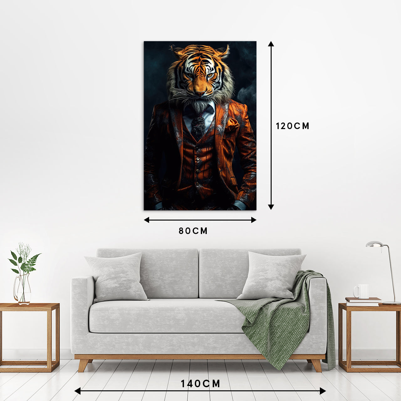 Alubild Stylish Tiger