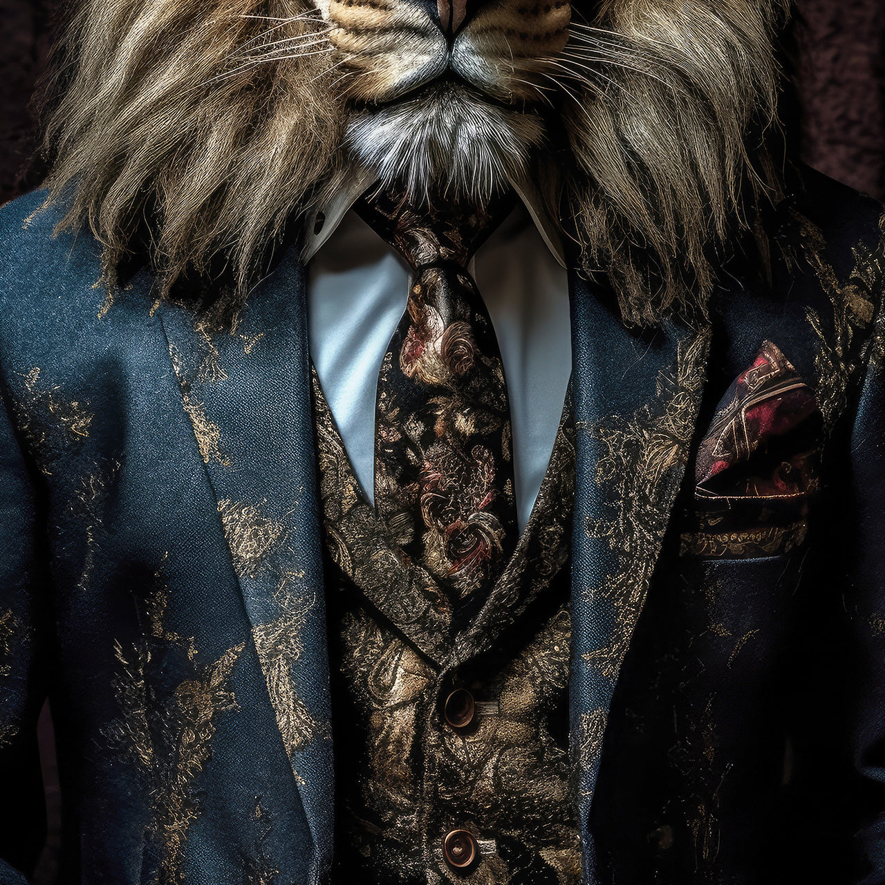 Alubild Stylish Lion