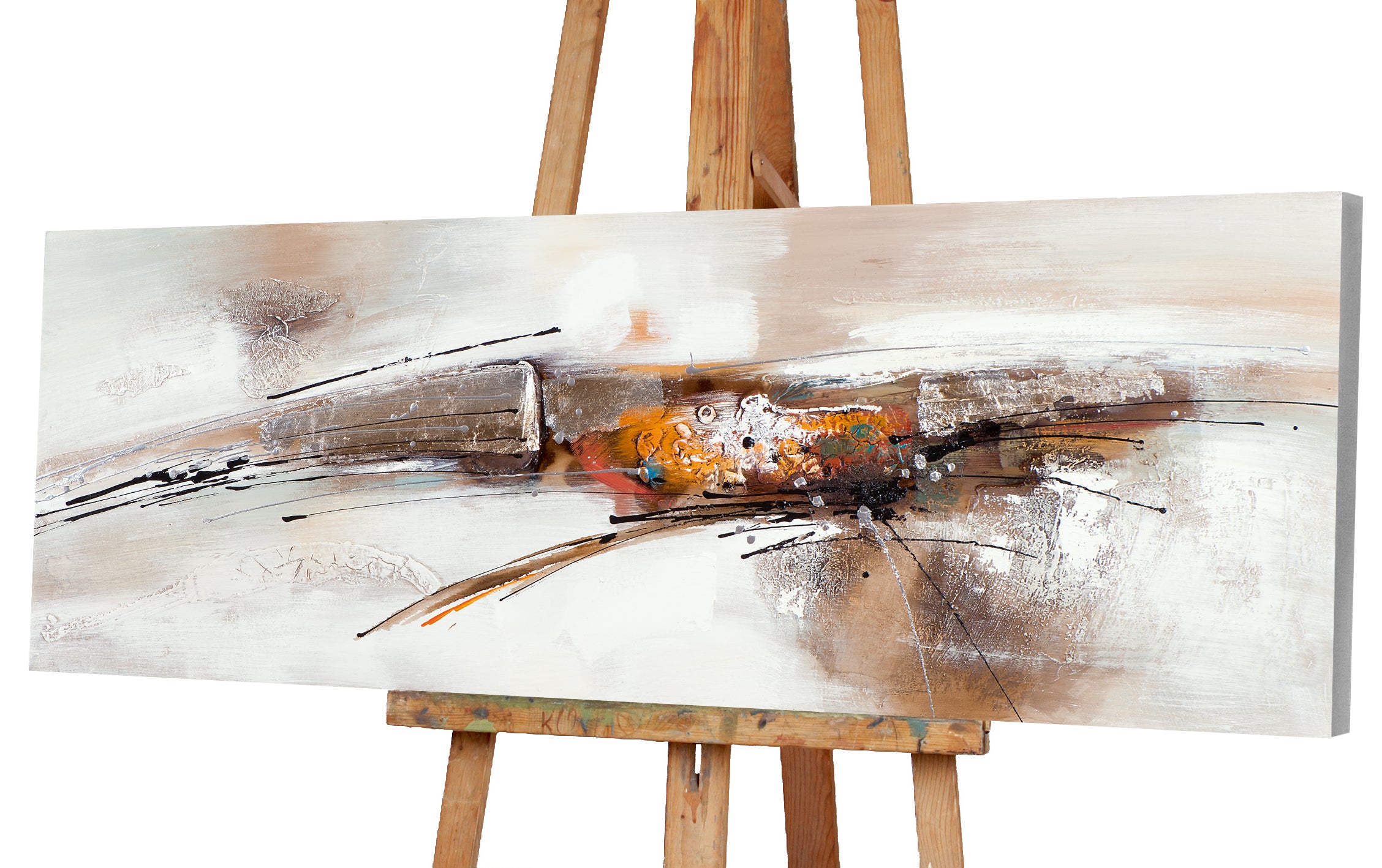 Peinture Couleur Mélodie dans les tons de terre