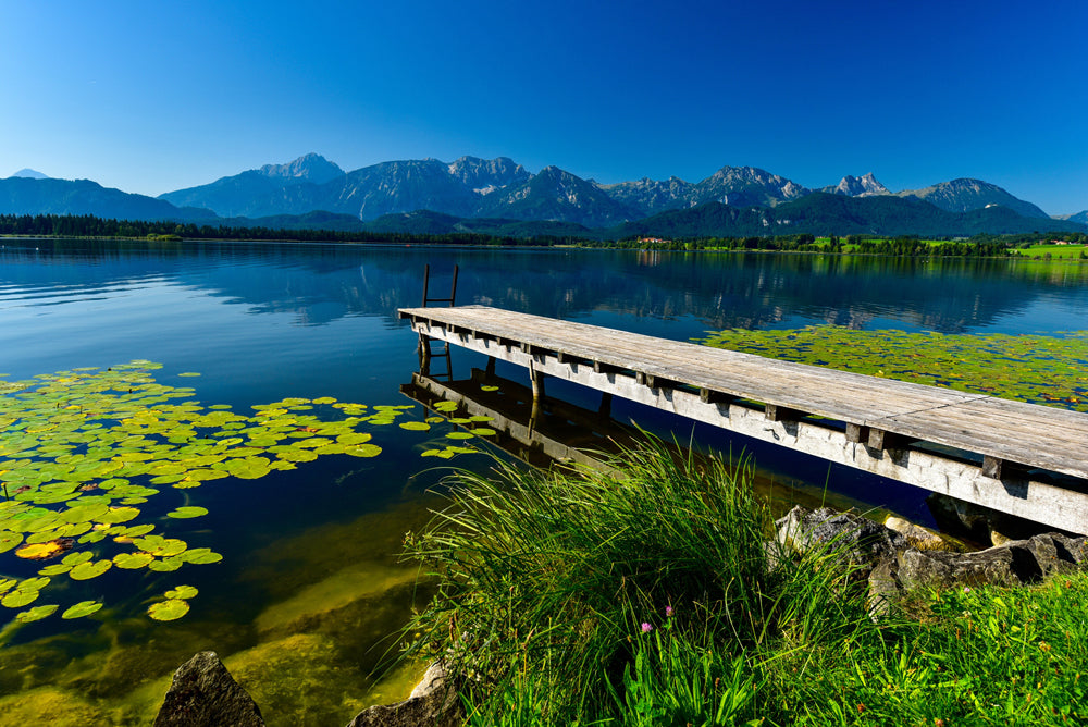 Akustikbild Pro Bergsee mit Steg
