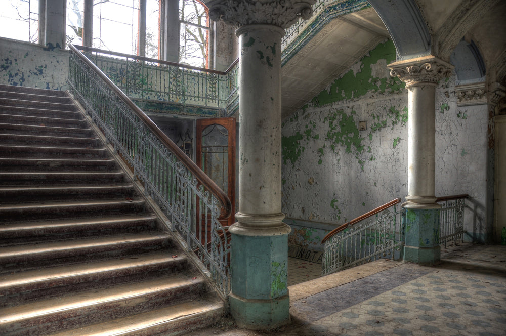 Akustikbild Lost Place Treppenhaus 1