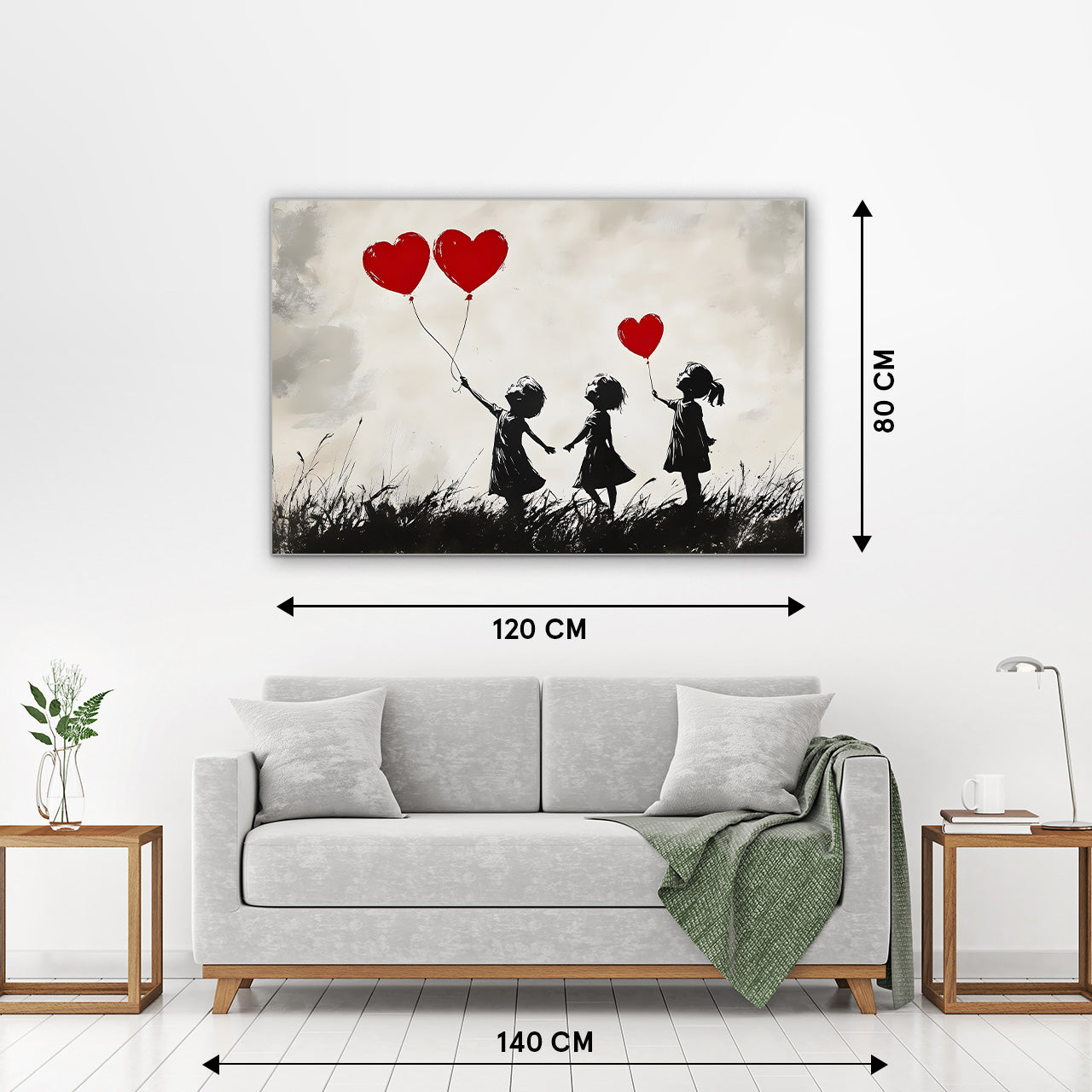 Tableau Acoustique Pro Love Balloons