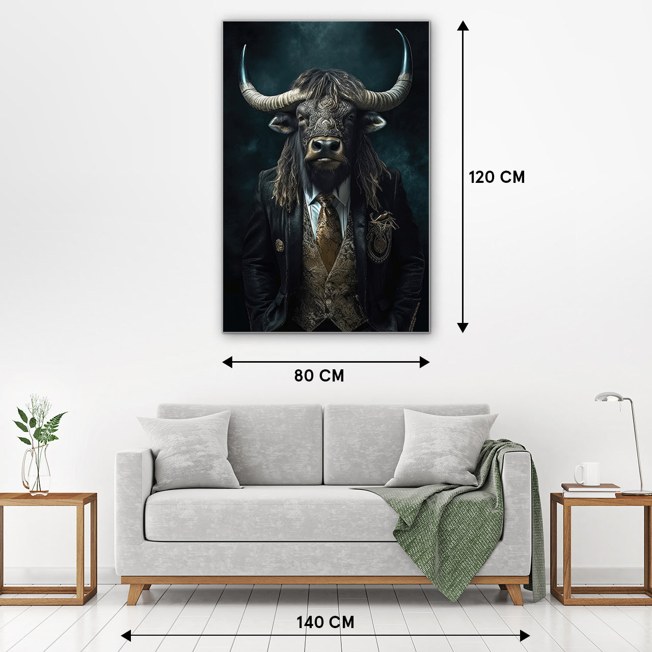 Akustikbild Pro Stylish Mr. Bull