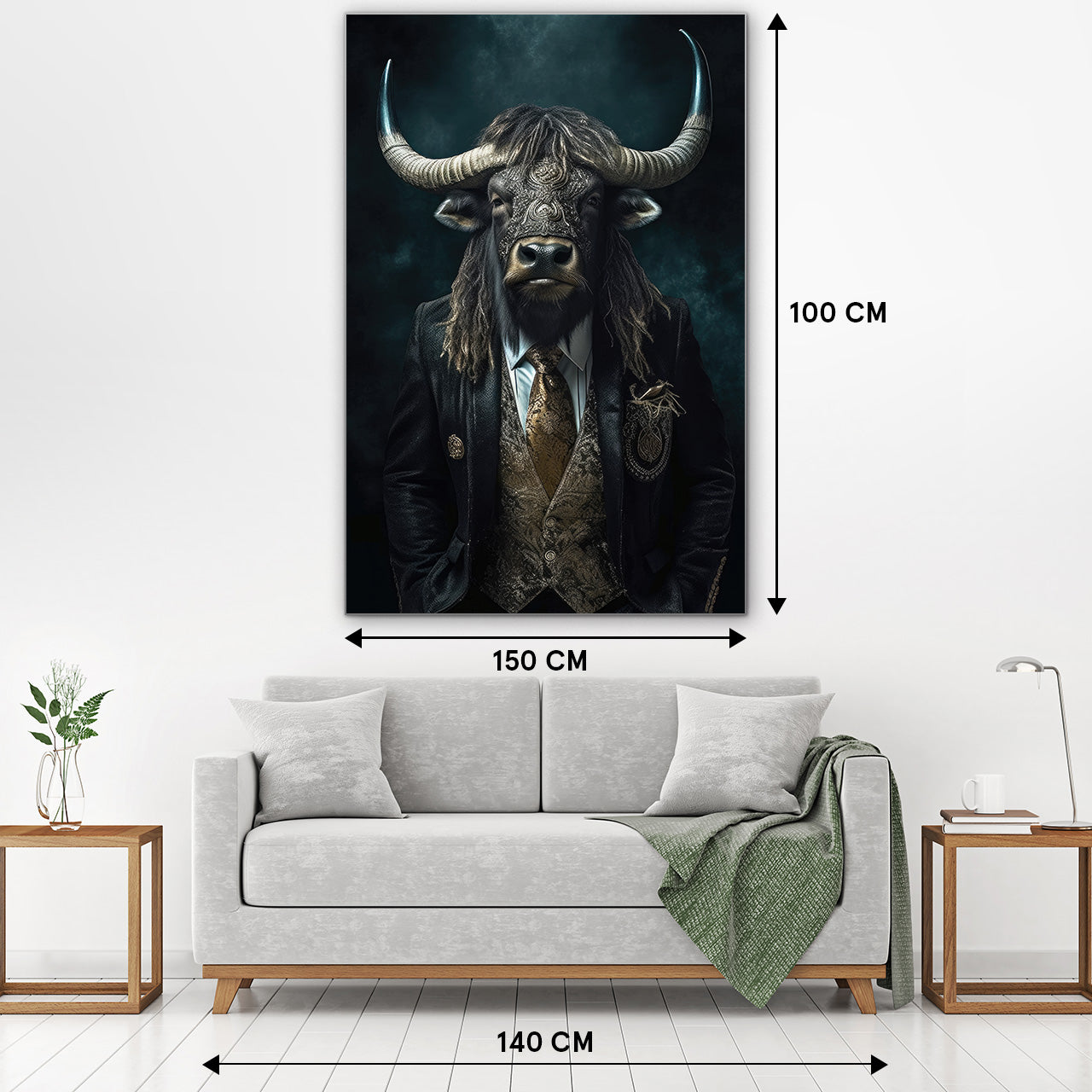 Akustikbild Pro Stylish Mr. Bull