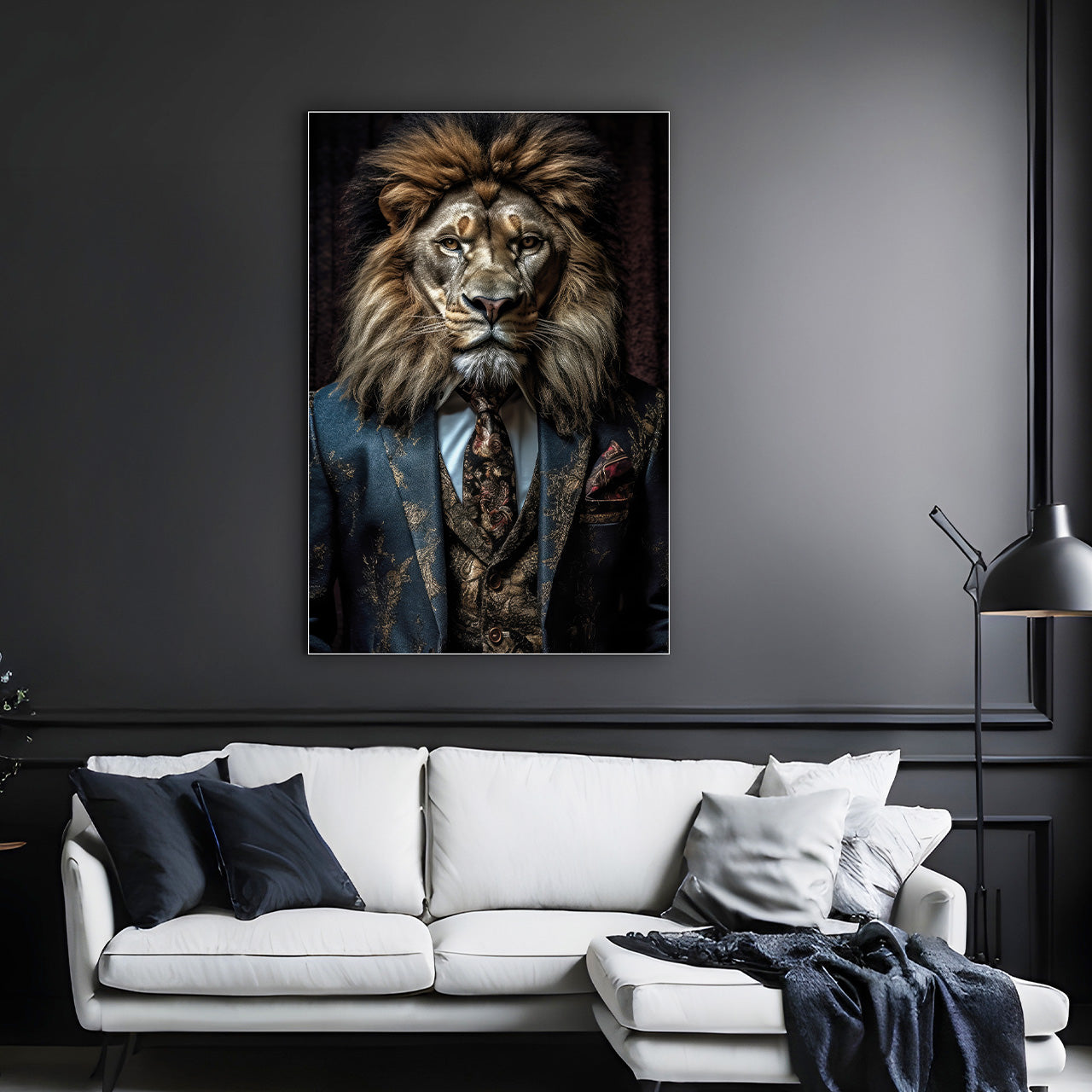 Akustikbild Pro Stylish Lion