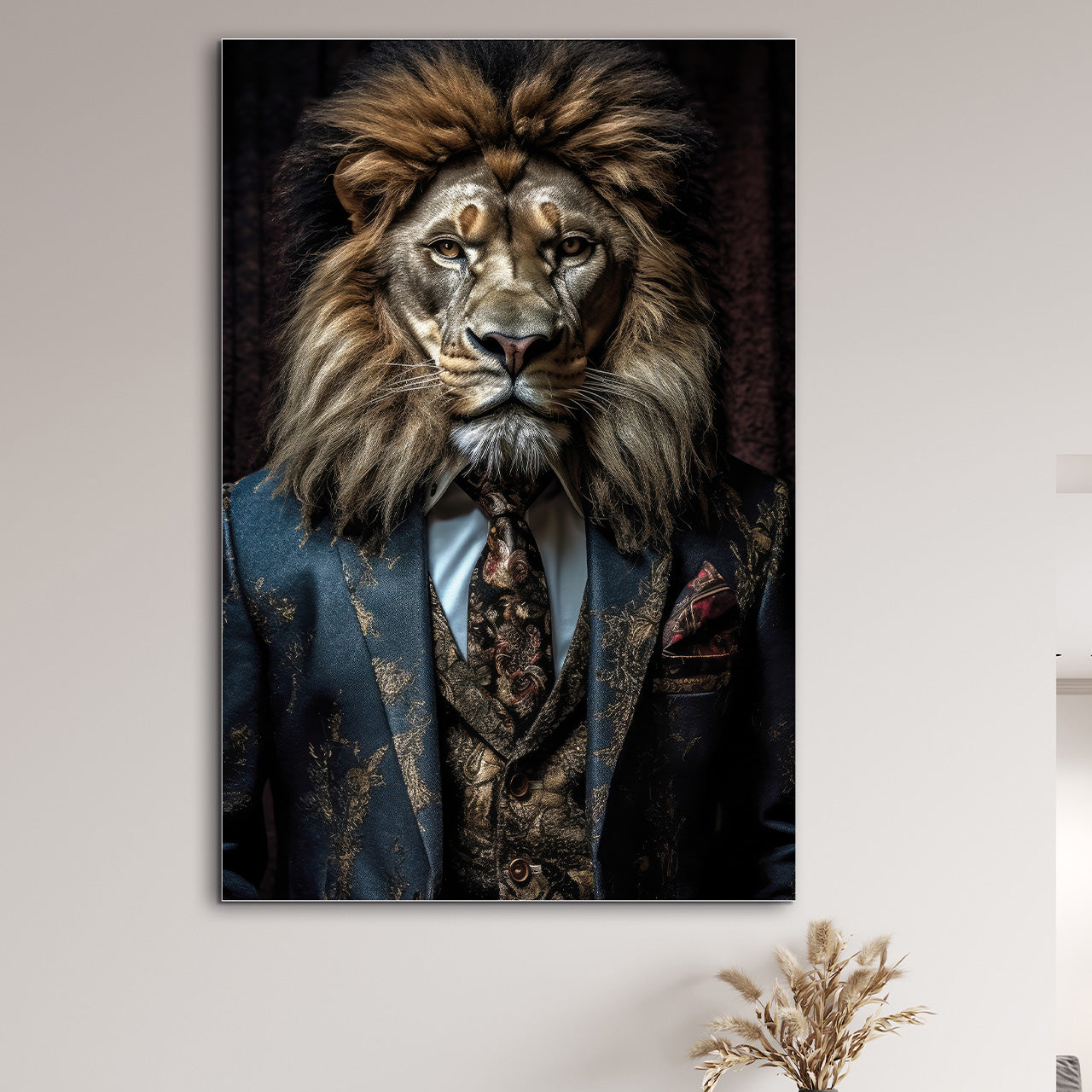 Akustikbild Pro Stylish Lion