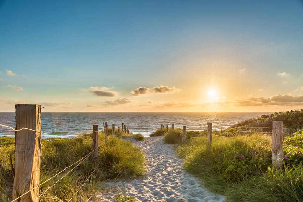 Akustikbild Slim Abendstimmung am Strand