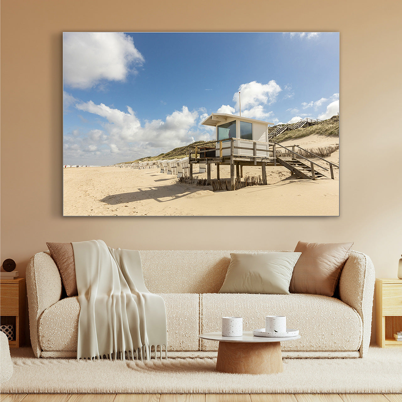 Akustikbild Slim Strandhütte