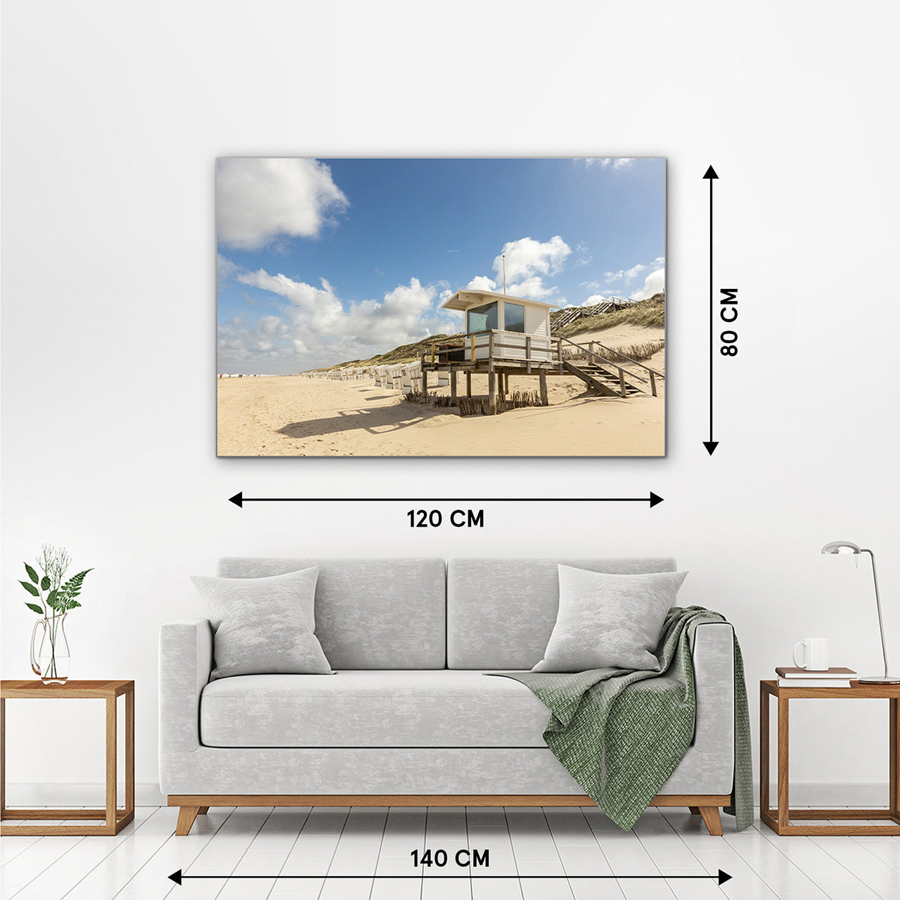 Akustikbild Slim Kutter am Strand