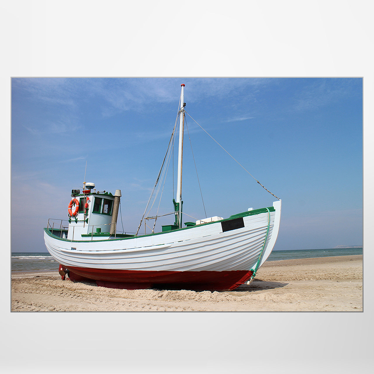Akustikbild Slim Kutter am Strand