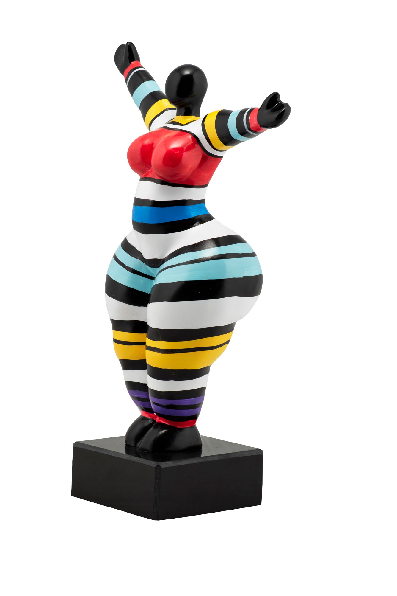 Sculpture Homage to Niki de Saint Phalle Nana Style III