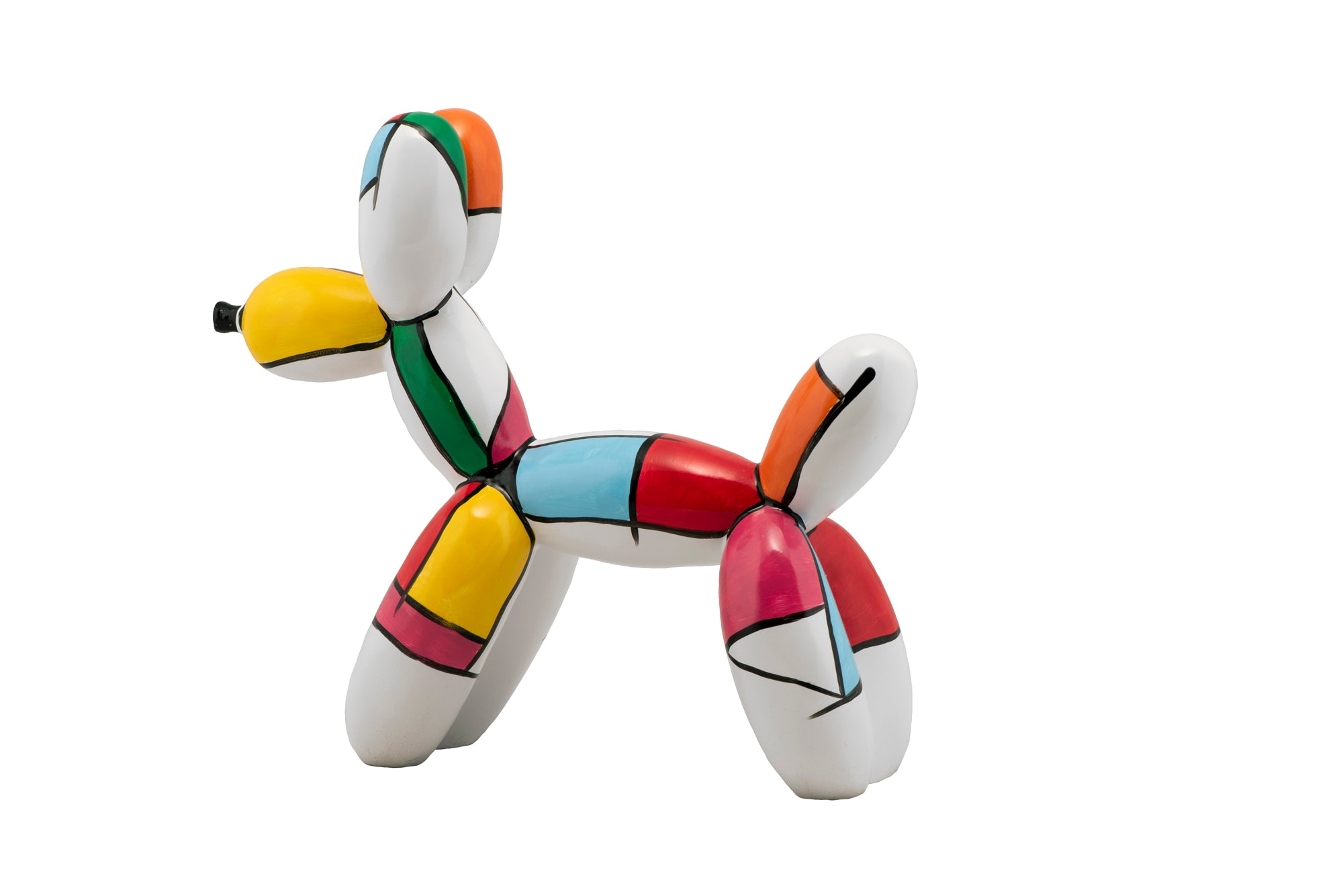 Sculpture Dog made of Balloons