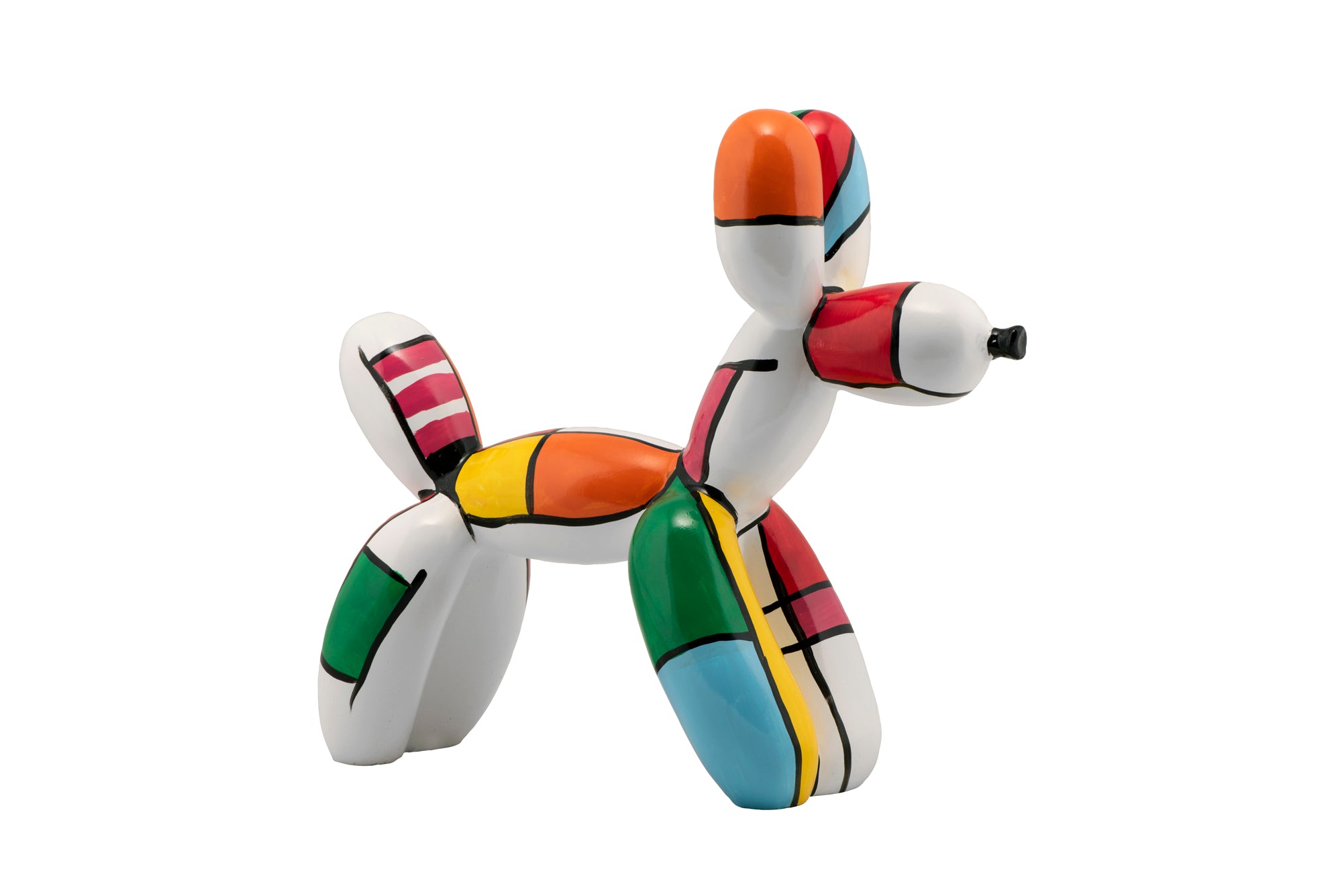 Sculpture Dog made of Balloons