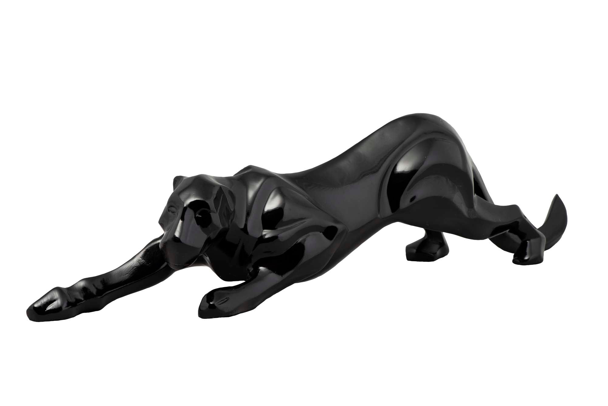 Skulptur Schleichender Panther