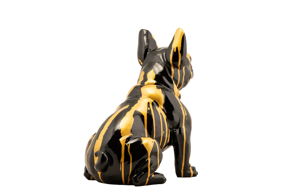 Skulptur Sitzende Bulldogge I