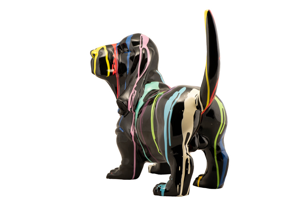 Sculpture Dog with Floppy Ears
