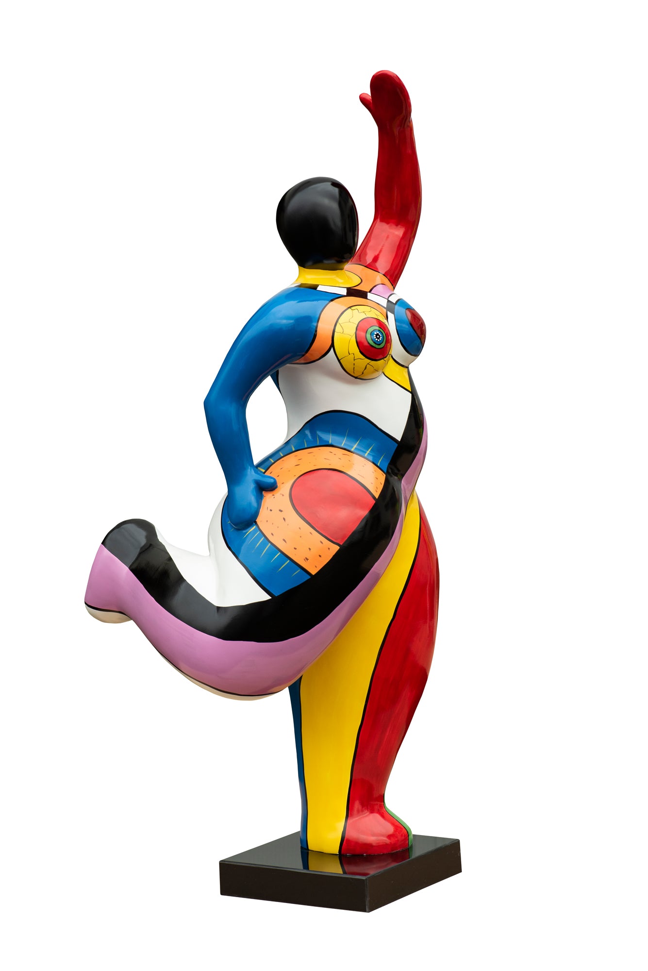 Skulptur Hommage an Niki de Saint Phalle Nana Stil VII in XL