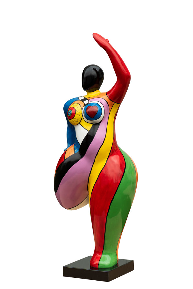 Skulptur Hommage an Niki de Saint Phalle Nana Stil VII in XL