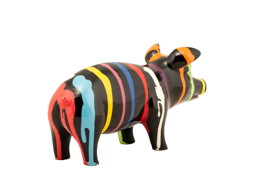 sculpture Colorful Piglet