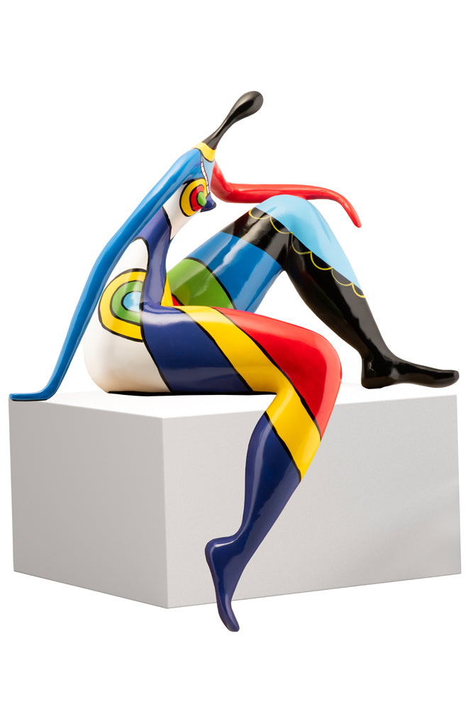 Sculpture Flower Power Girl