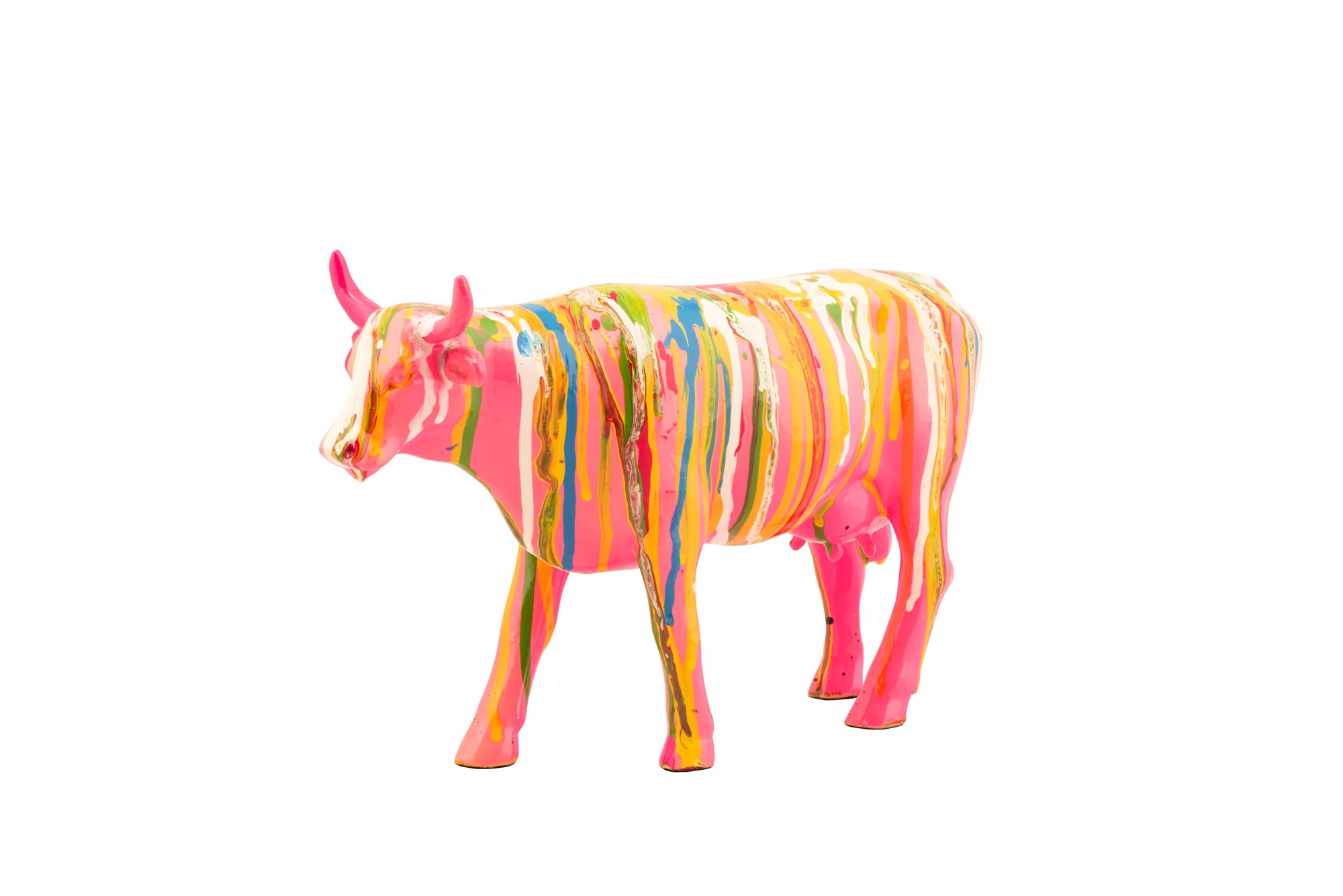 Skulptur Bunte Kuh II