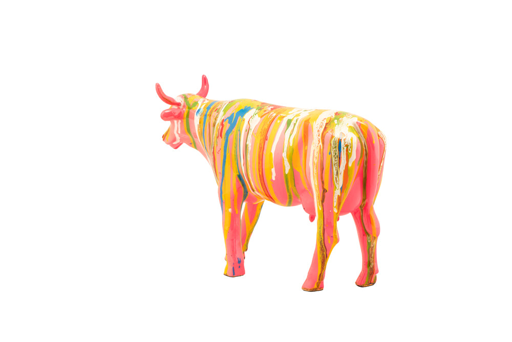 Skulptur Bunte Kuh II