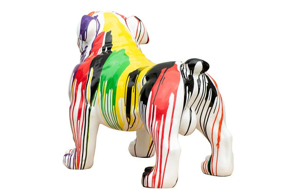 Sculpture Colorful Dog XL