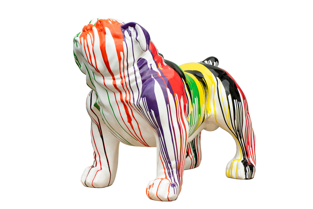 Sculpture Colorful Dog XL