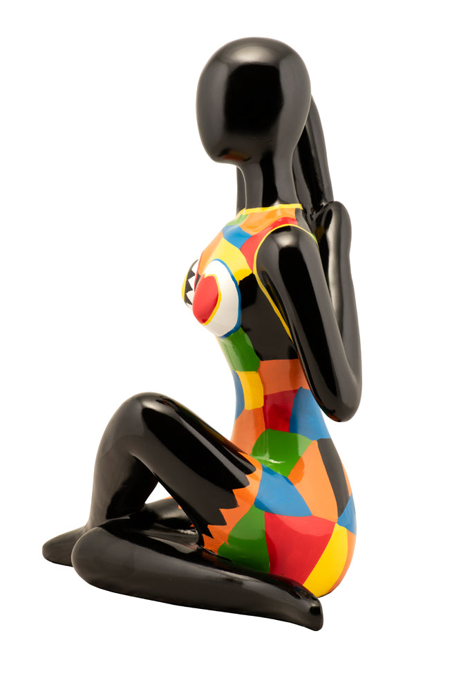 sculpture Relaxing Girl