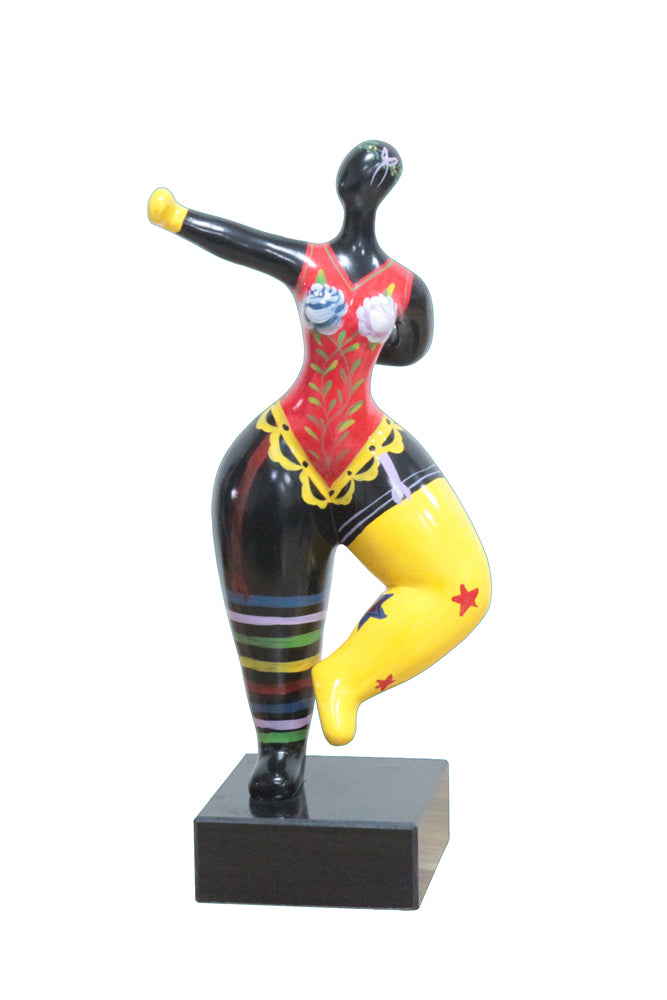 Skulptur Hommage an Niki de Saint Phalle Nana Stil Balance